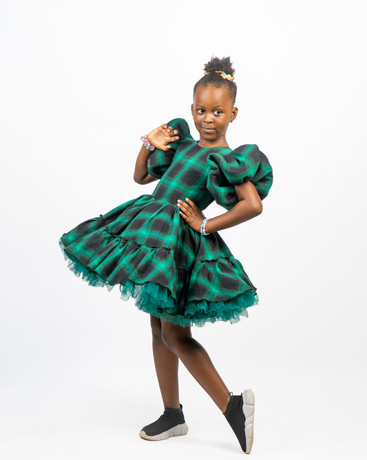 Rosarri Ball Dress - Green